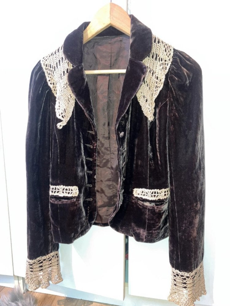 Veste velours originale, Enlèvement, Comme neuf