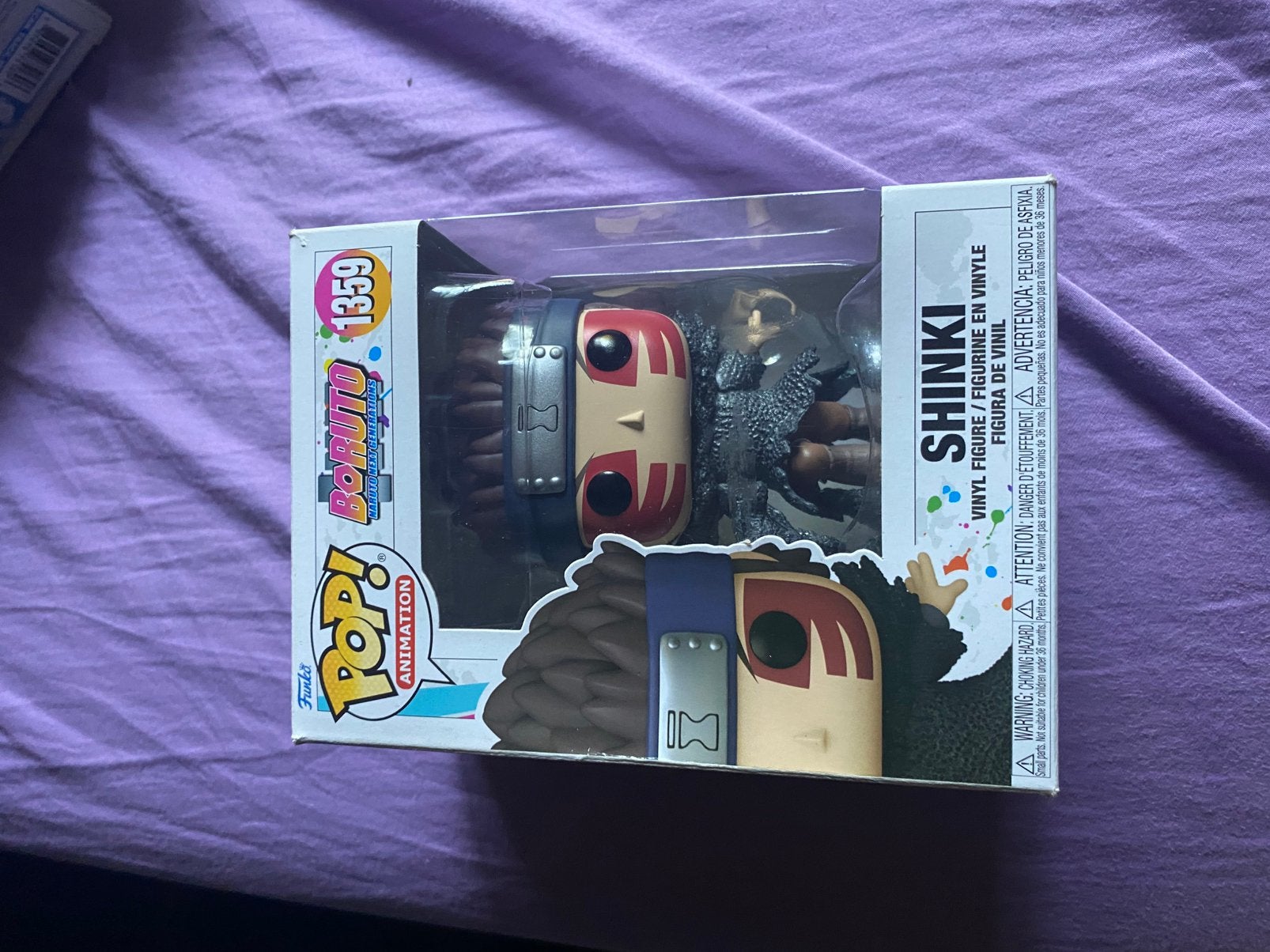 Funko pop Shinki van Boruto naruto next genaration, Ophalen, Zo goed als nieuw