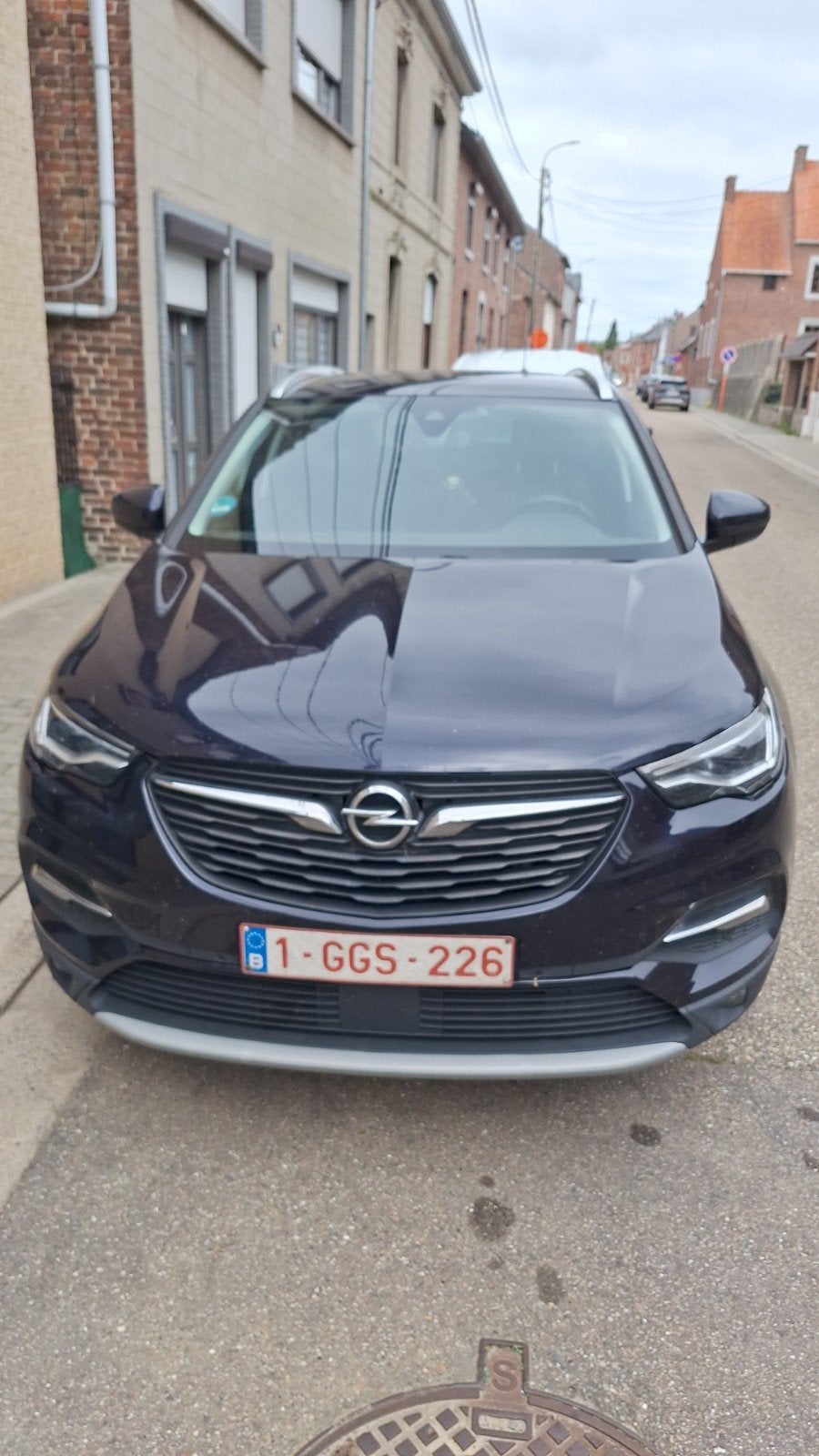 Opel Grandland X 1.6 TD — 2018, Voorwielaandrijving, Dealer onderhouden, Blauw, 5 deurs