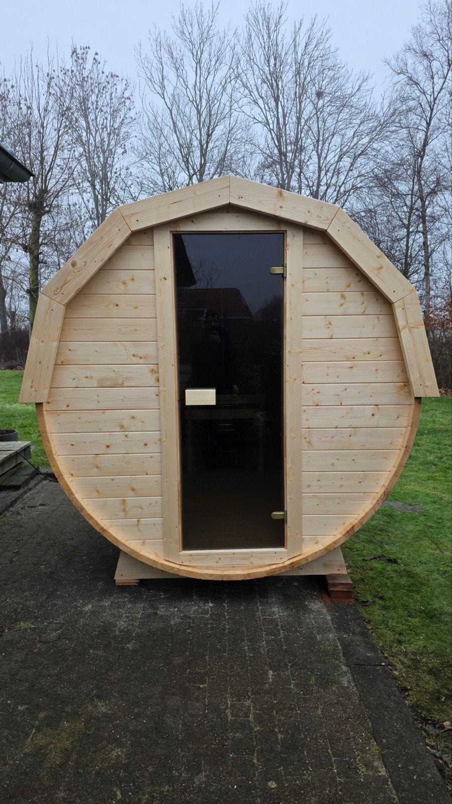 Livraison et installation gratuites d'un sauna en baril de 2, Enlèvement ou Envoi