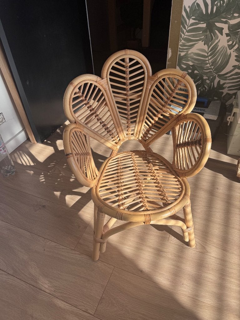 Rotan kinderstoel, Kinderen en Baby's, Ophalen, Zo goed als nieuw