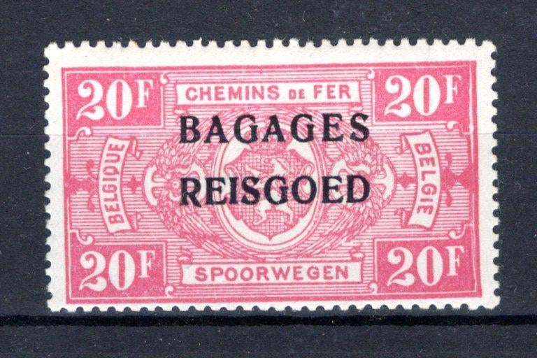 BA20 MNH** 1935 - Spoorwegzegels "BAGAGES - REISGOED", Ophalen of Verzenden, Postfris, Postfris