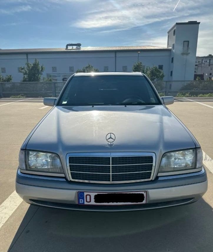 Mercedes C200 automaat open dak, Auto's, Automaat, Achterwielaandrijving, Zwart, Lichtsensor