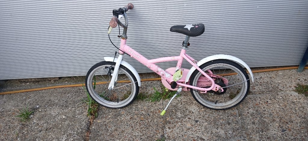 Kinderfiets, Fietsen en Brommers, Ophalen, Gebruikt, Minder dan 16 inch, Zijwieltjes