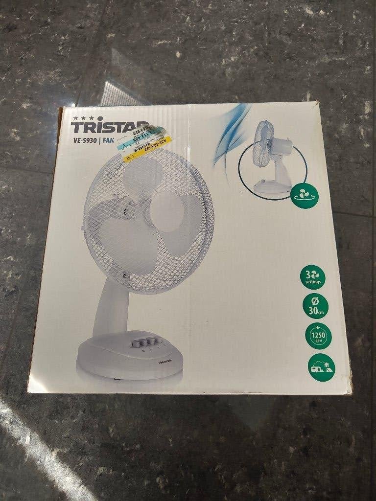 ventilator tristar 5930, Ophalen of Verzenden, Gebruikt, Tafelventilator