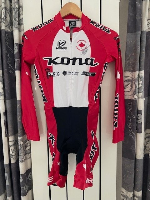 Tijdritpak Kona maat S, Fietsen en Brommers, S, Dames, Ophalen of Verzenden, Zo goed als nieuw