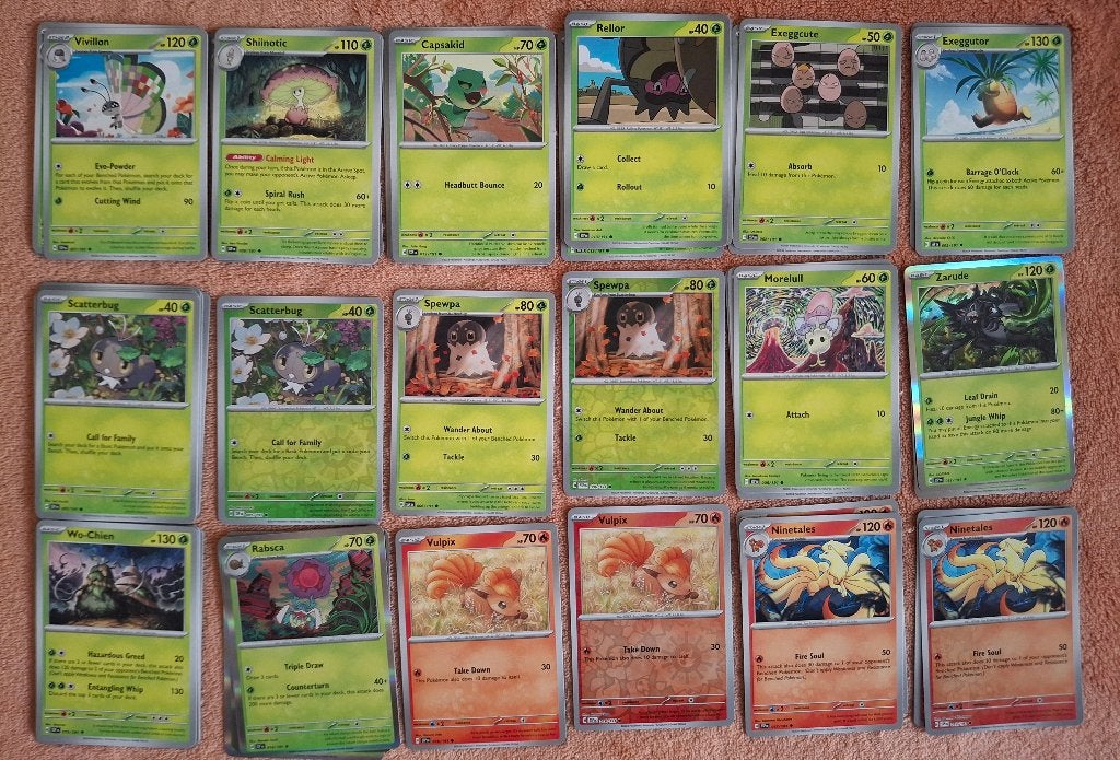 Surging Sparks Pokémon kaarten te ruil., Hobby en Vrije tijd, Ophalen of Verzenden, Zo goed als nieuw, Meerdere kaarten, Foil