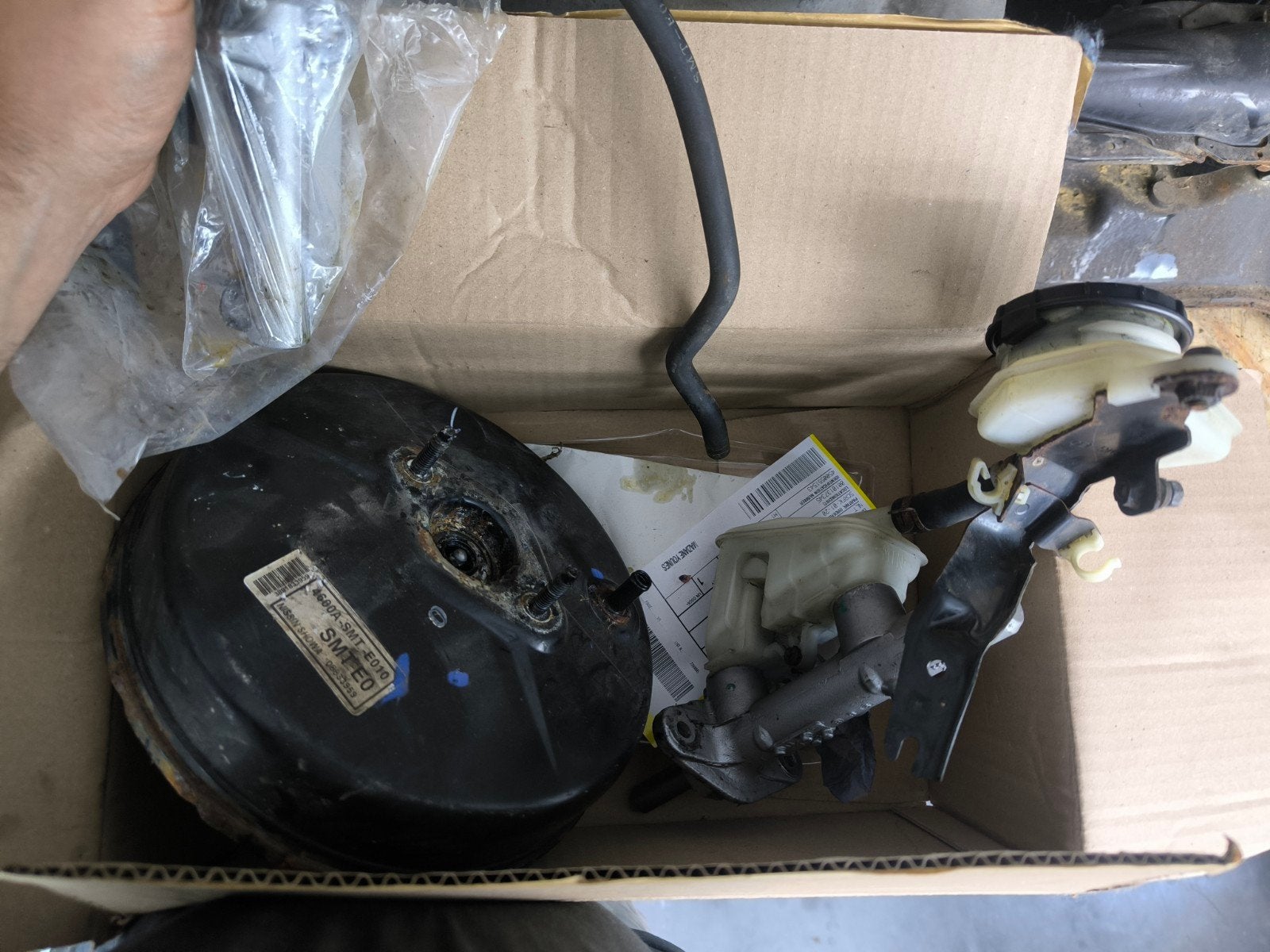 Honda civic VII/  type r fn2 rempomp + booster, Auto-onderdelen, Ophalen, Honda