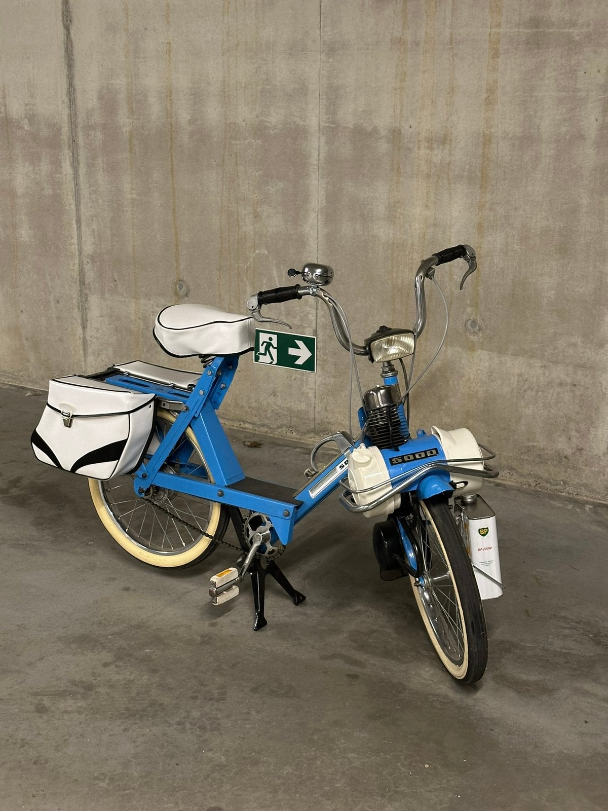 Prachtige Solex 5000 (Blauw), Fietsen en Brommers, Brommers | Solex, Ophalen, Zo goed als nieuw