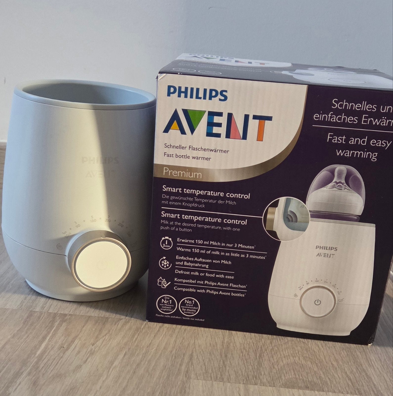 Le dernier chauffe-biberon Philips Avent, Enlèvement, Chauffe-biberons et petits pots, Sans BPA, Philips Avent