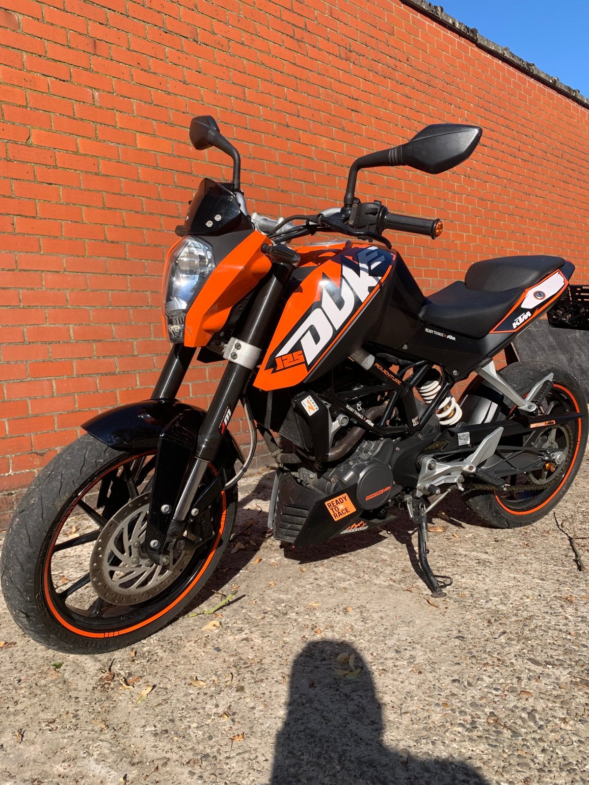 KTM DUKE 125 - 2012 - 14.000km
