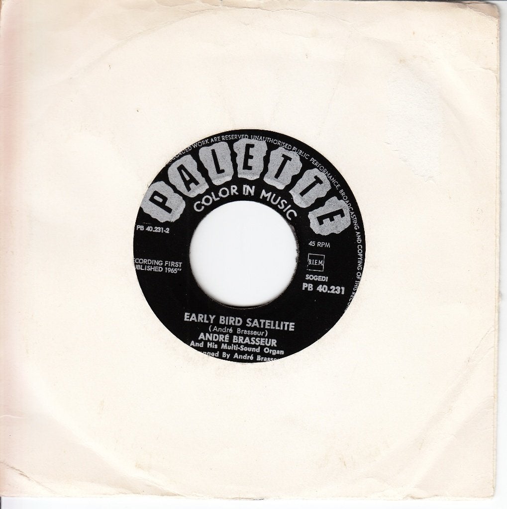 Special 230/Early Bird Saellite van André Brasseur, Single, Pop, 7 pouces, 1960 - 1969