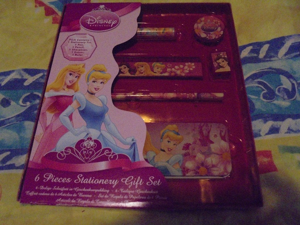 NIEUW Prinsessen 6 delige schrijfset in geschenkverpakking, Divers, Enlèvement ou Envoi, Neuf