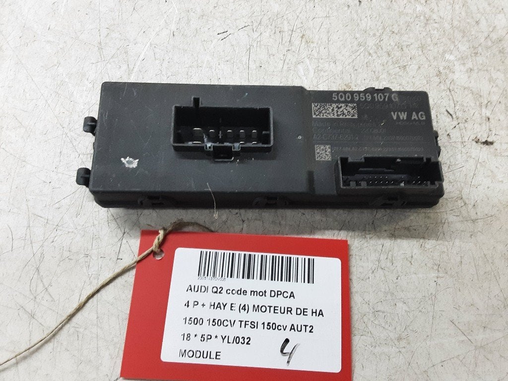 COMPUTER Audi Q2 (GAB / GAG) (01-2016/10-2020) (5Q0959107G), Gebruikt, Mevr. I. Hauben, Audi, Rue de l'Espoir 34 34
4030  GRIVEGNÉE, BE