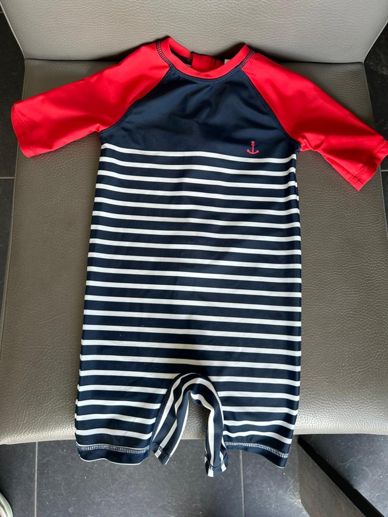 Wetsuit kind, Kinderen en Baby's, Babykleding | Baby-zwemkleding, Ophalen, Zo goed als nieuw, Maat 74