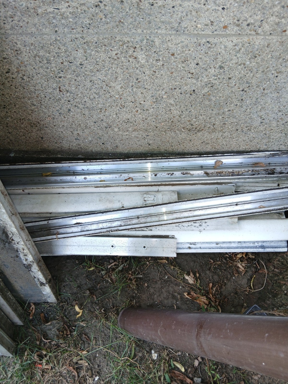 dalles de porche, Bricolage & Construction, Enlèvement, Utilisé, Aluminium