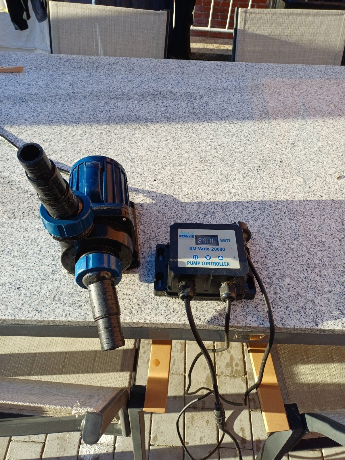 Vijverpomp Aquaforte 20000l met regelaar, Tuin en Terras, Ophalen of Verzenden, Vijverpomp