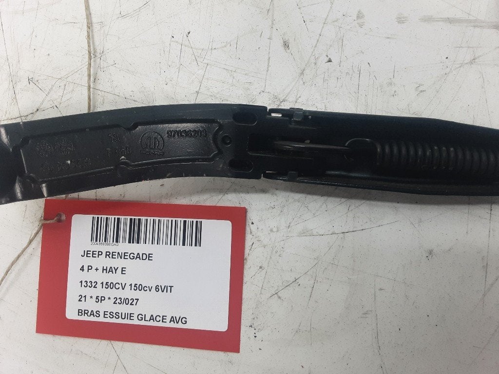 RUITENWISSERARM LINKS VOOR Jeep Renegade (BU) (97036203), Jeep, Gebruikt, Mevr. I. Hauben, Rue de l'Espoir 34 34
4030  GRIVEGNÉE, BE