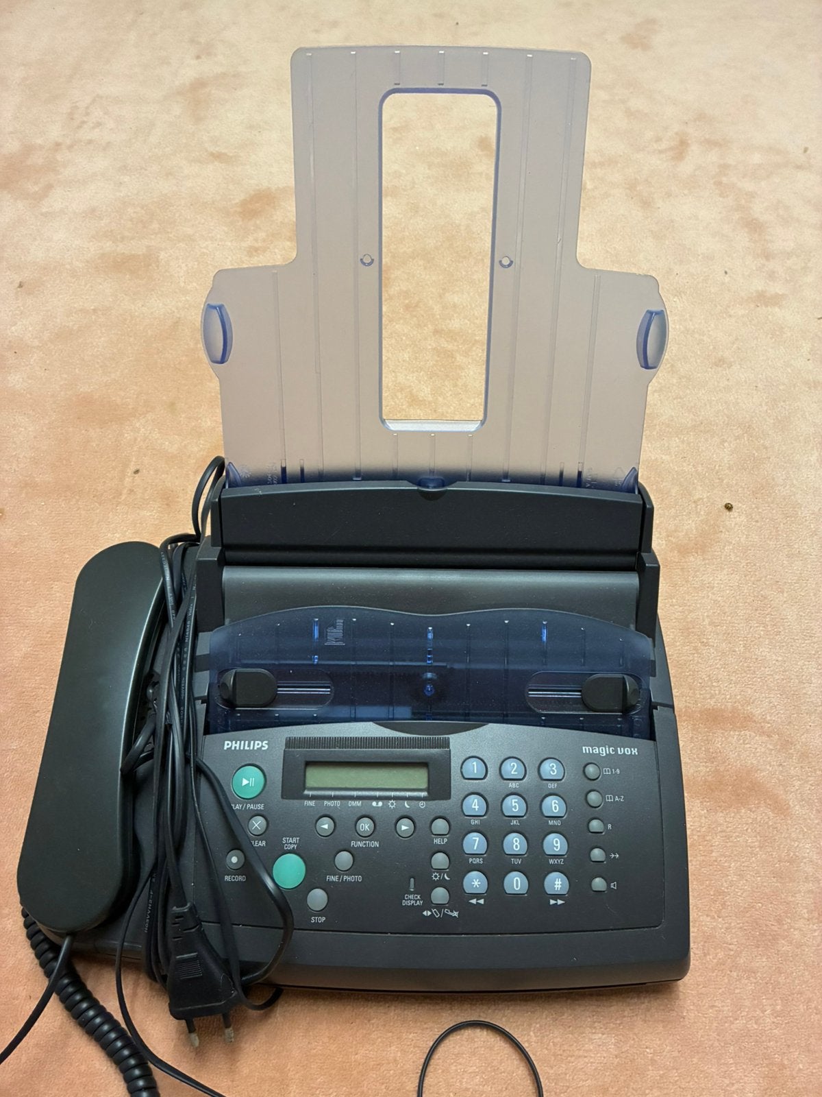 Telefoon fax toestel, Télécoms, Fax, Enlèvement, Utilisé, Combiné Téléphone Fax