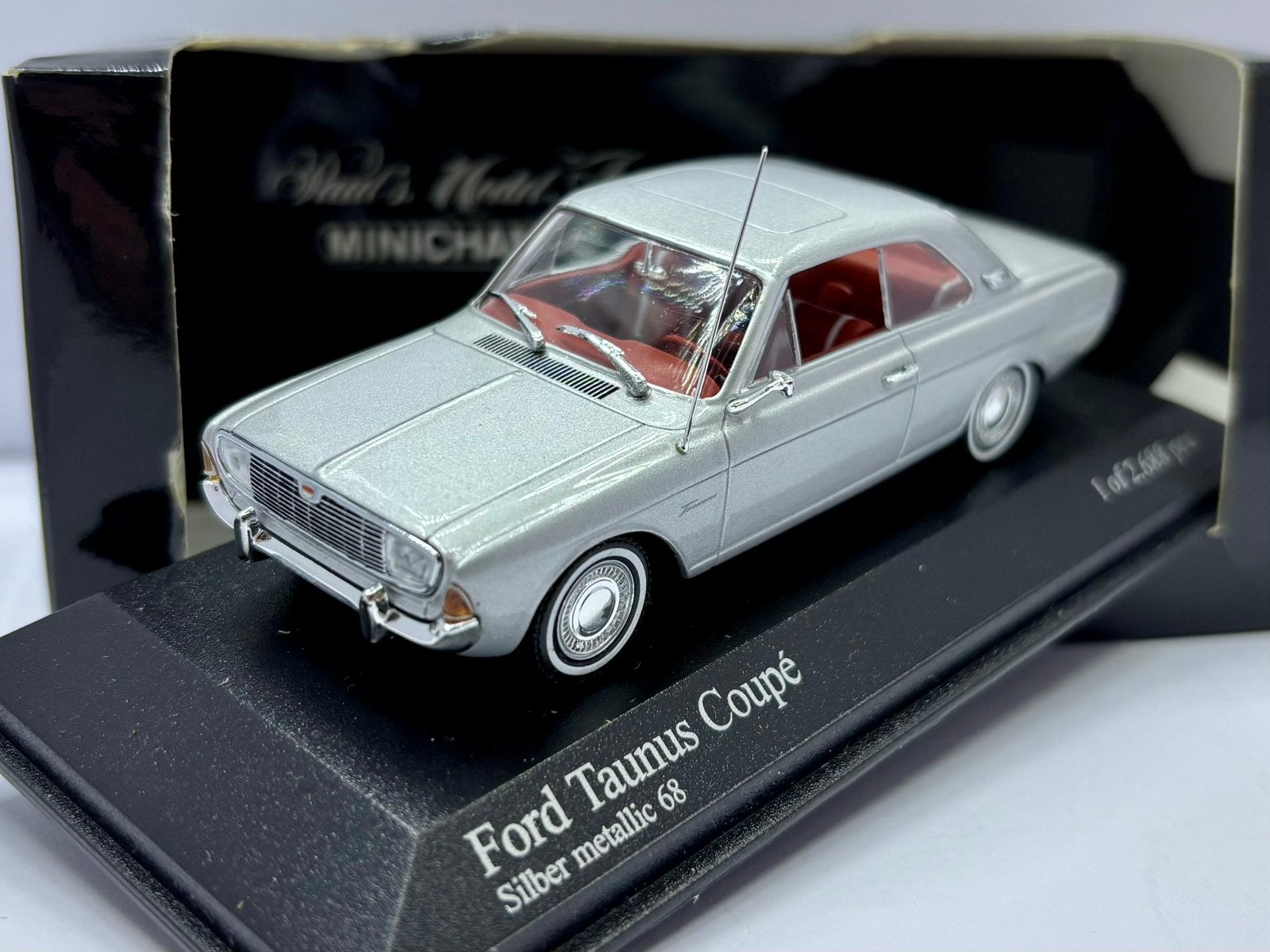 1:43 ford taunus P5 coupé - MINICHAMPS, Enlèvement ou Envoi, Comme neuf, MiniChamps