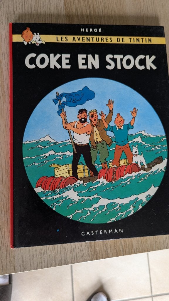 Bd Tintin Coke en stock, Livres, Enlèvement