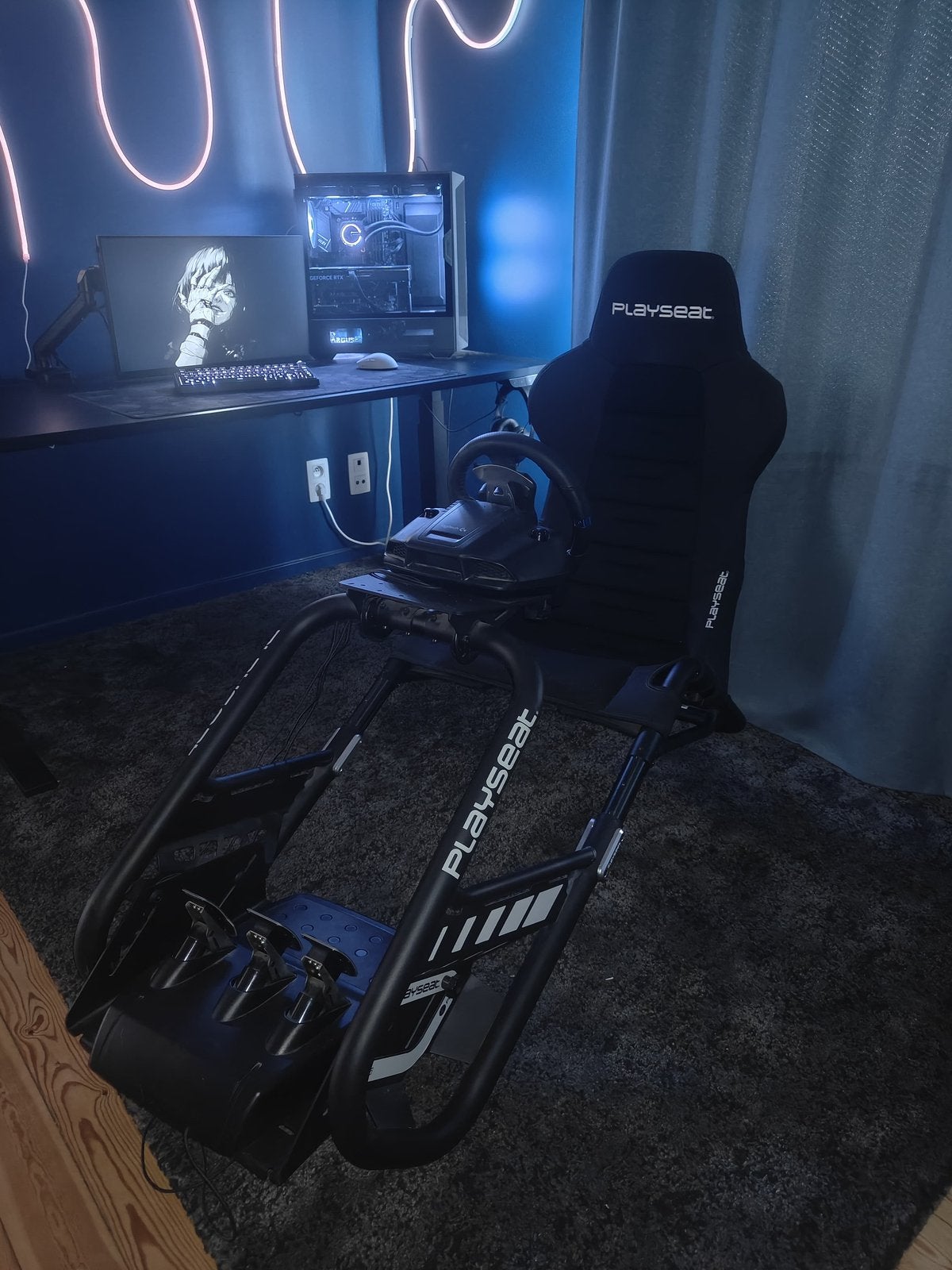 Racing sim, Games en Spelcomputers, Ophalen, Zo goed als nieuw, Playseat of Racestoel