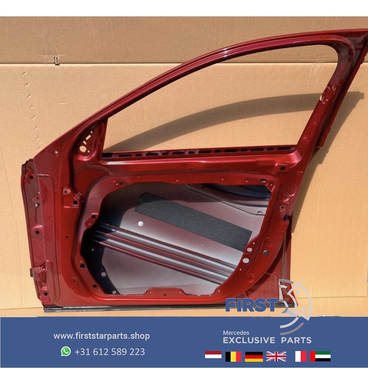 W213 deur portier rechts voor Mercedes E Klasse WIT/ZWART/GR, Gebruikt, -, Deur, Ophalen of Verzenden