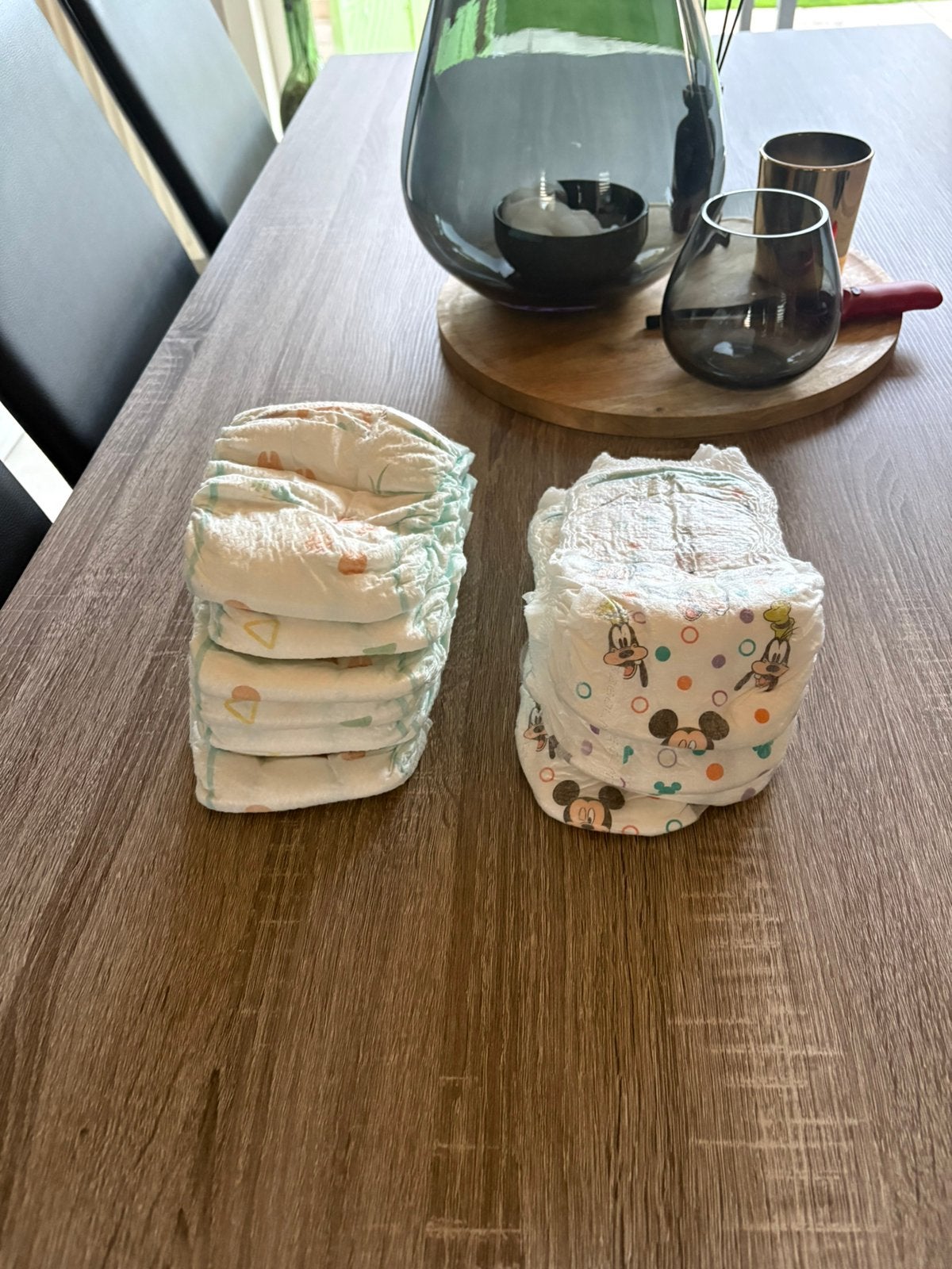 GRATIS ! 7tal pampertjes en  broekjes maat 8, Ophalen, Zo goed als nieuw, Kan