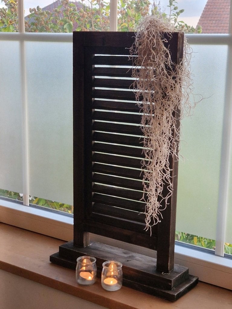 Houten staande shutter, Ophalen, Nieuw