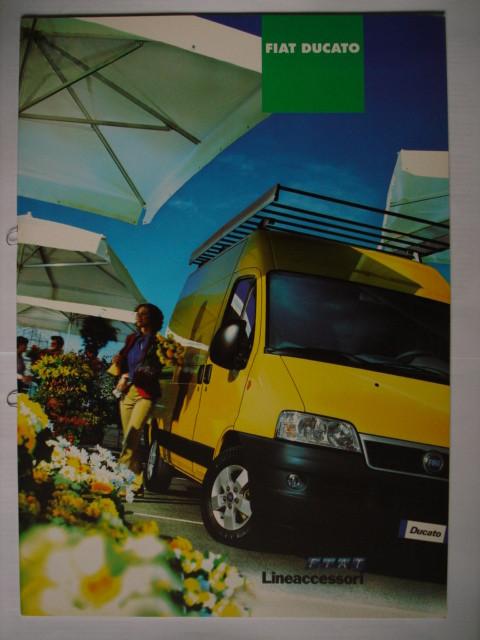 Fiat Ducato Lineaccessori 2004 Brochure Catalogue Prospekt, Envoi, Comme neuf, Autres marques