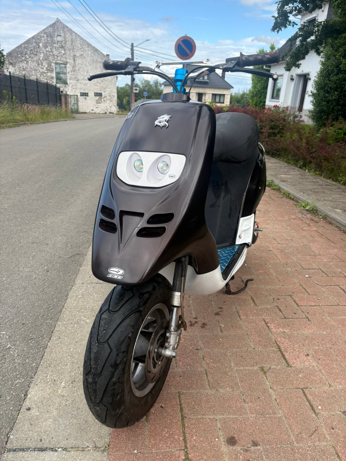 Piaggio typhoon classe A, Fietsen en Brommers, Ophalen, Zo goed als nieuw, Klasse A (25 km/u), Tweetakt