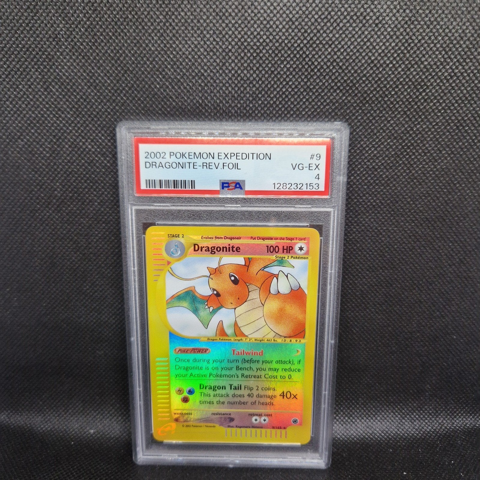 Dragonite Rev Foil Expedition PSA 4, Enlèvement ou Envoi, Foil