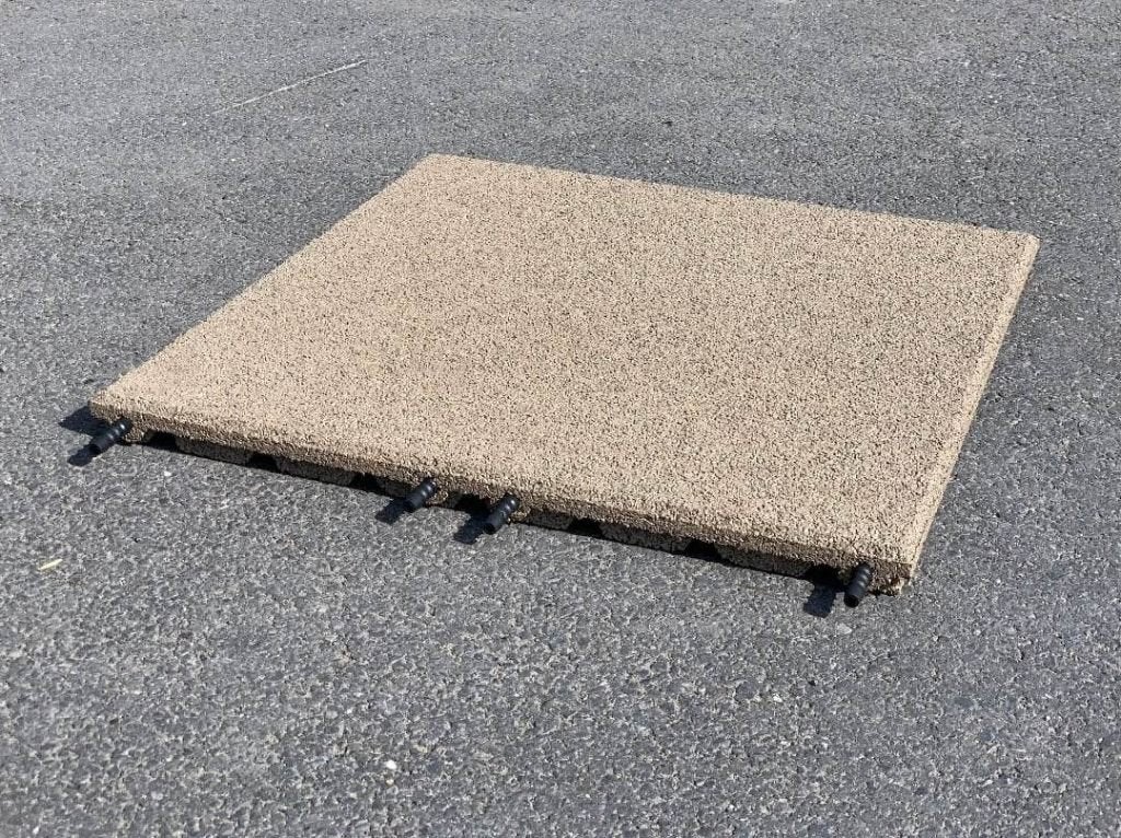Dalles caoutchouc pour extérieur toiture, terrasse, balcon,., Overige materialen, Info@kriden.be, Belgique, Nieuw