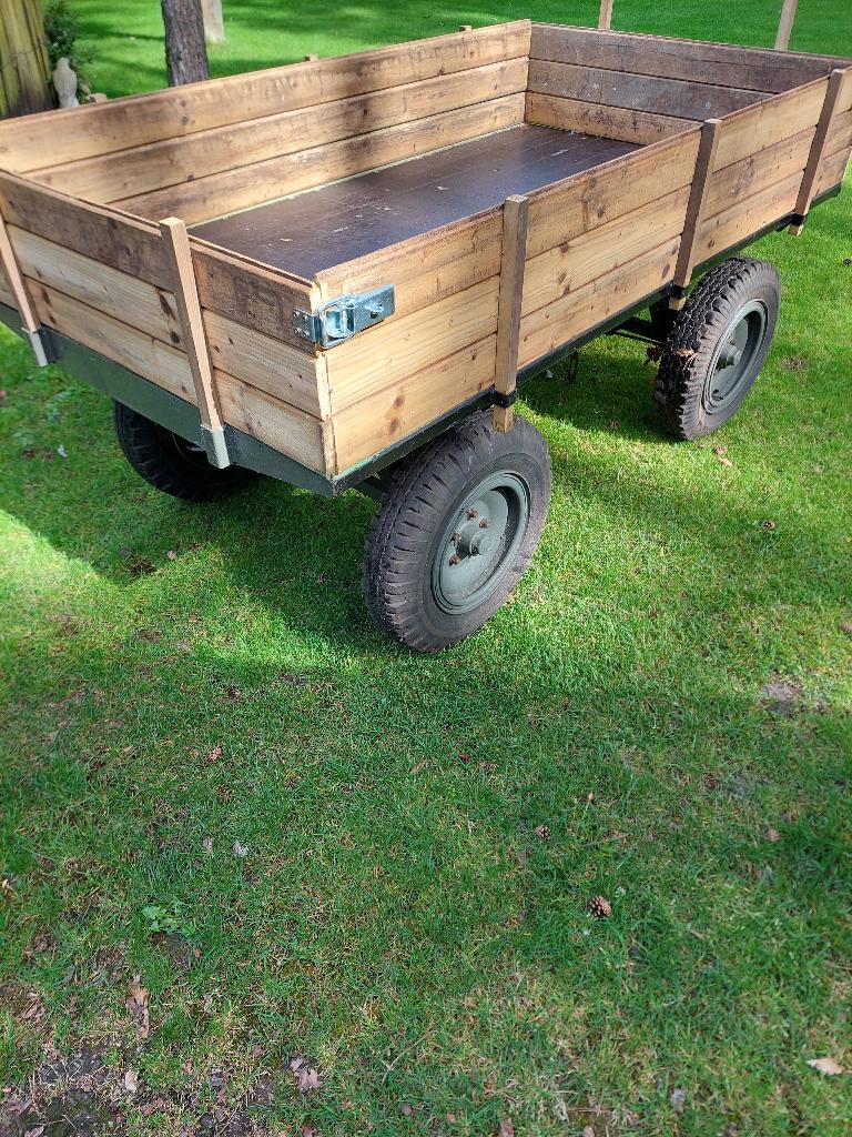 Kar traktor, Ophalen