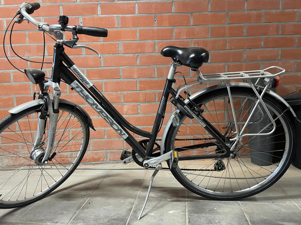 Damesfiets Thompson, Fietsen en Brommers, Fietsen | Dames | Sportfietsen en Toerfietsen, Ophalen, Zo goed als nieuw