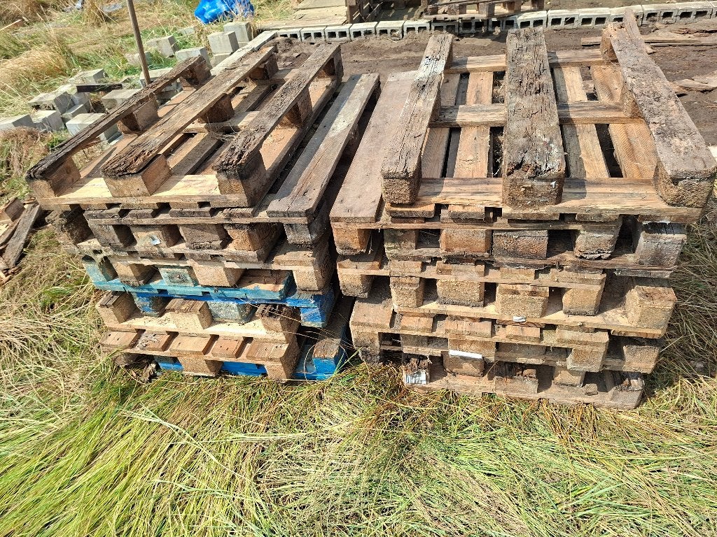 Euro palleten -- Oud, Ophalen, Gebruikt, 25 tot 50 mm, Pallet