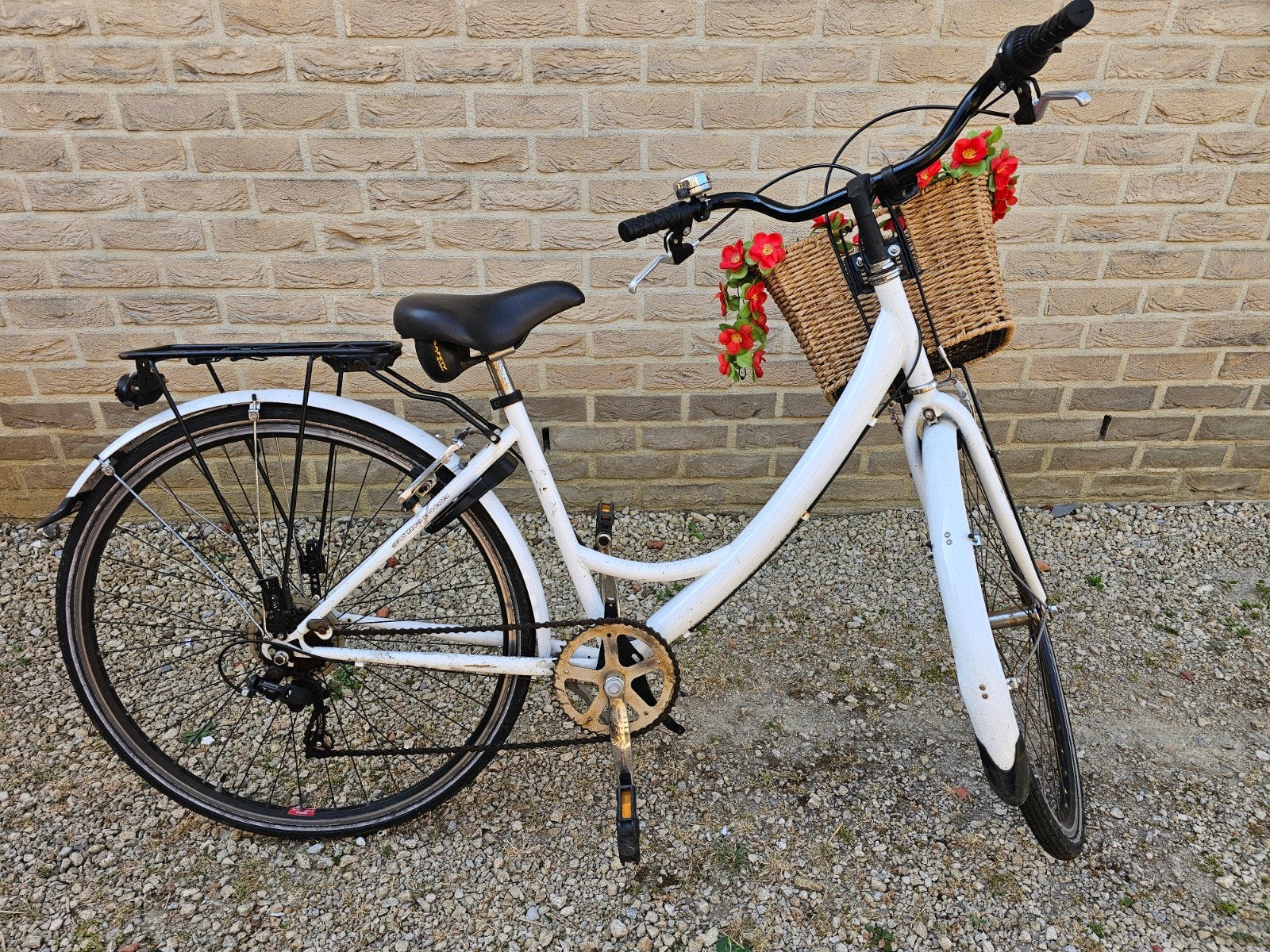 meisjesfiets wit, Enlèvement, Utilisé, Vitesses
