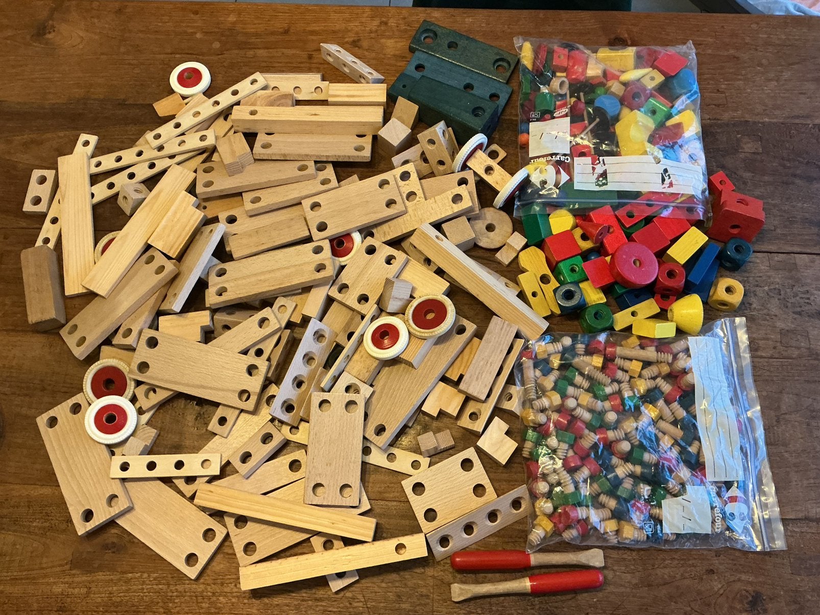 Meccano jaren 70-80, Ophalen, Gebruikt
