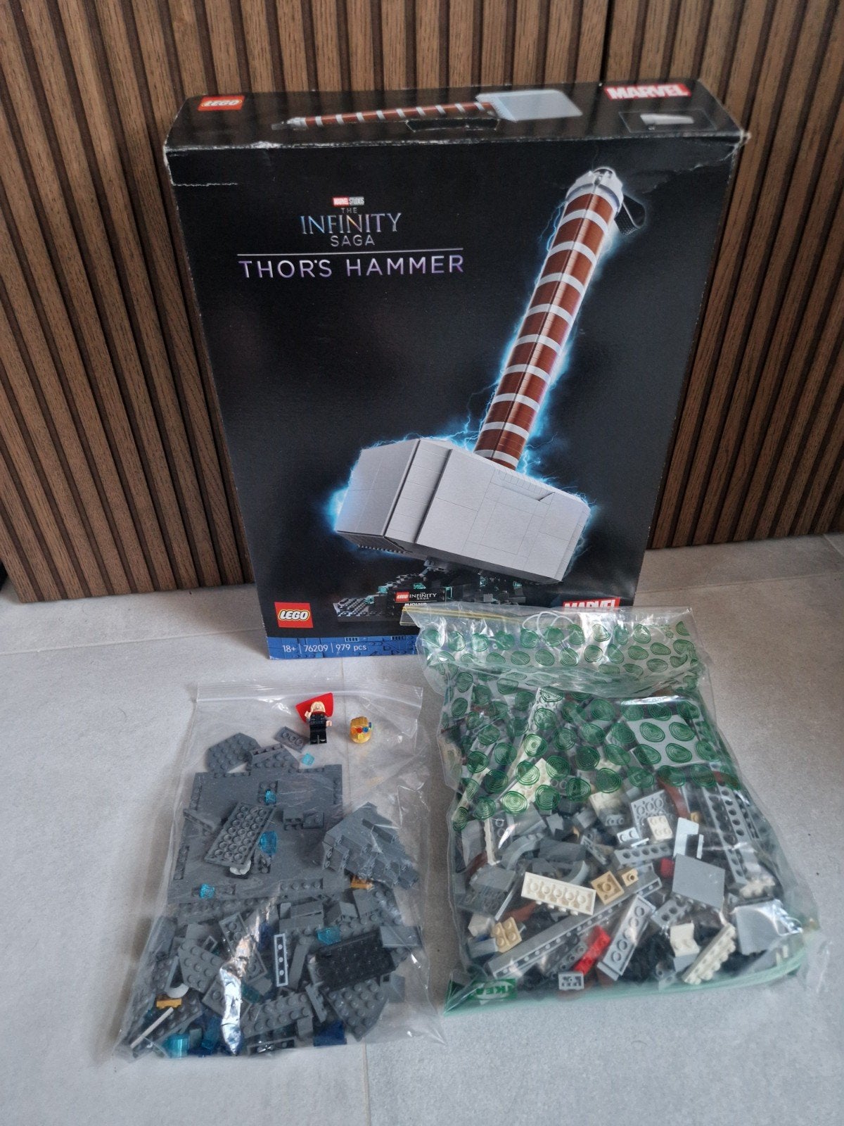 Lego Marvel the Infinity Saga Avengers 76209 Thor's Hammer, Compleet, Marvel, Lego, Ophalen of Verzenden
