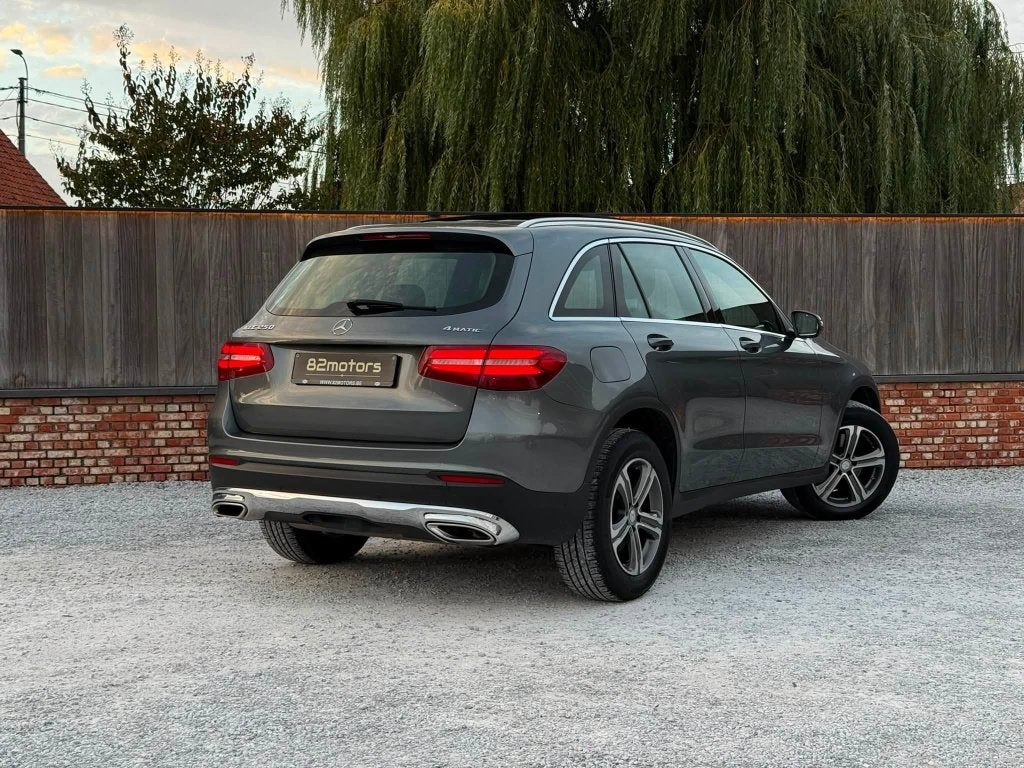 Mercedes GLC250 4-MATIC/essence/pano/attelage/LED/camera, Argent ou Gris, Achat, Entreprise, Carnet d'entretien