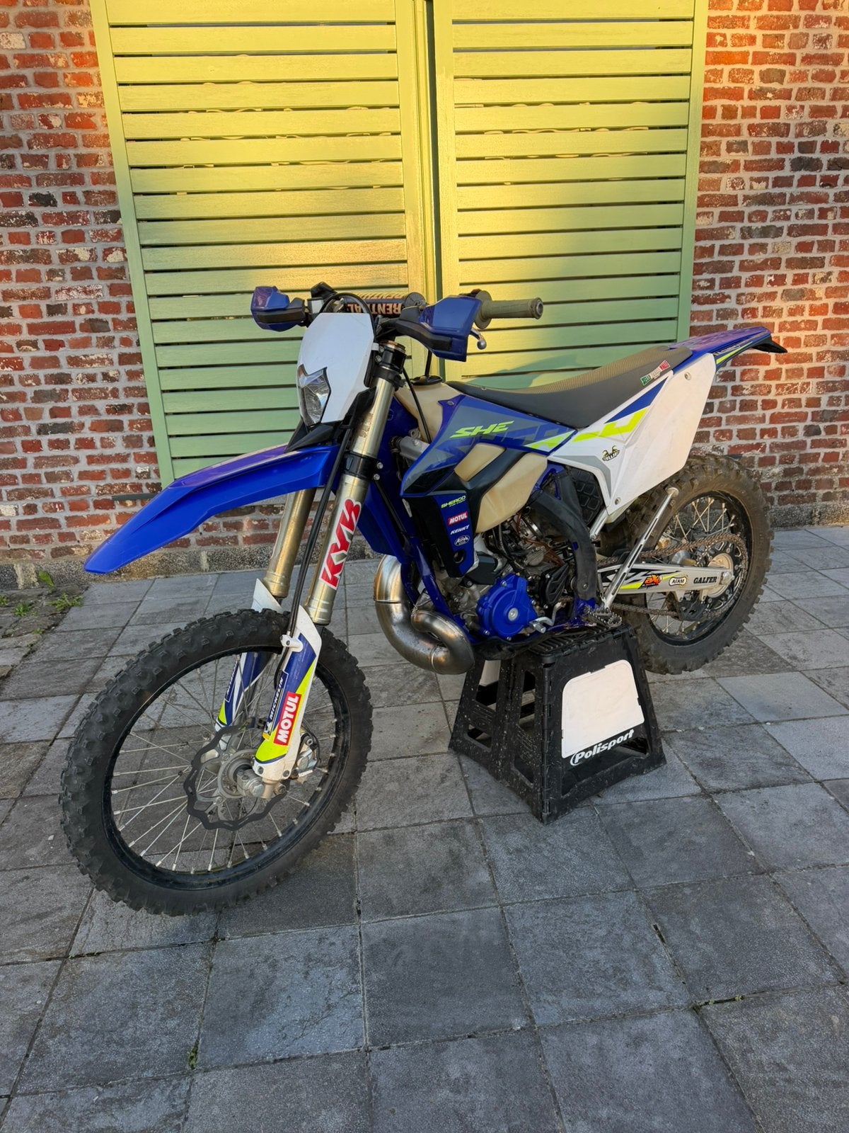 Sherco 250 SE Factory 2023, Enlèvement