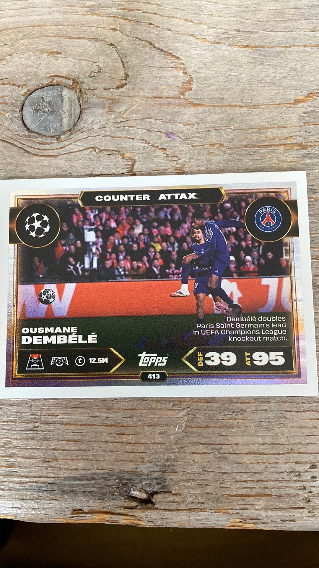 Counter attax ousmane Dembélé, Ophalen of Verzenden, Zo goed als nieuw
