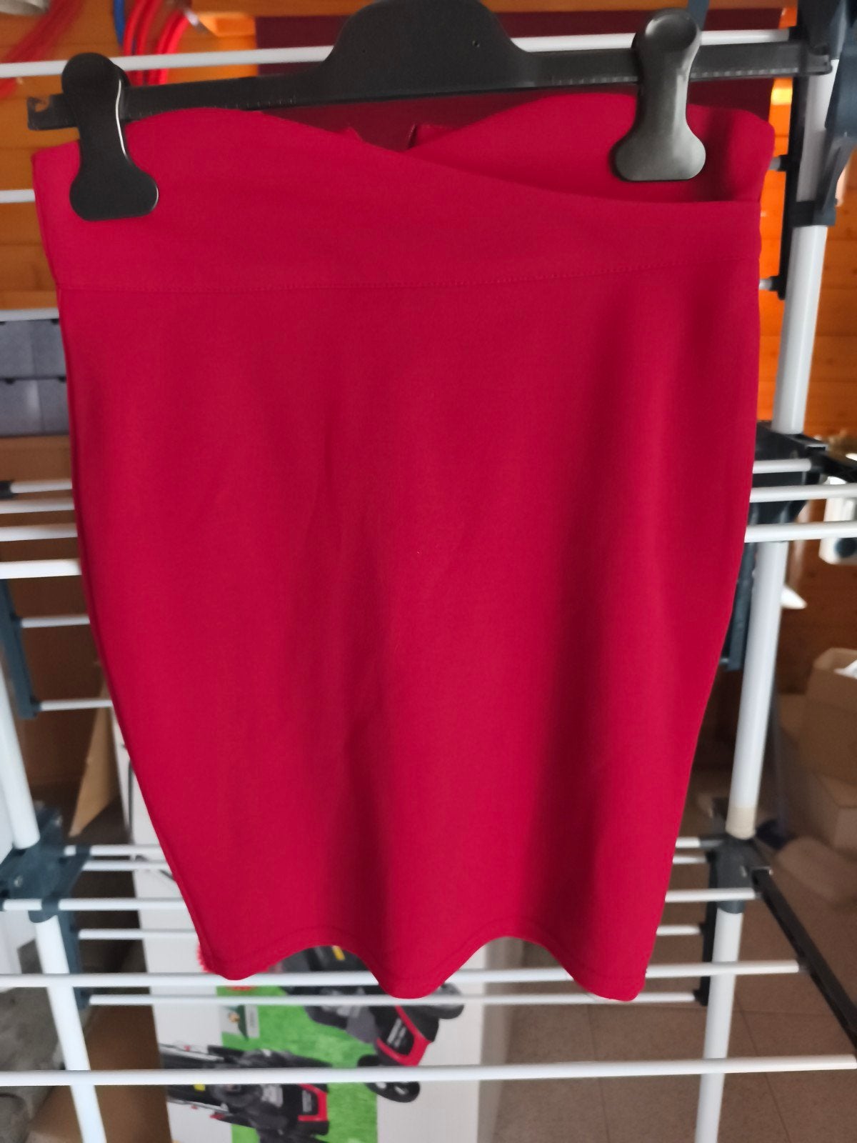 rok, Kleding | Dames, Rokken, Ophalen, Gedragen, Maat 38/40 (M), Rood
