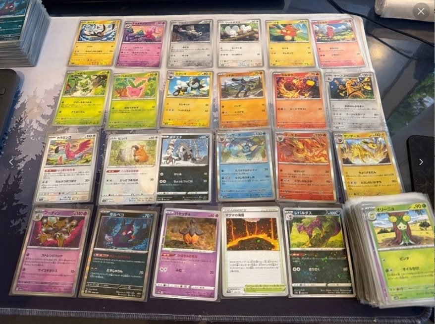 Pokémon Japanse + Chinese Holo's & Reverse Holo's, Ophalen of Verzenden, Zo goed als nieuw, Meerdere kaarten