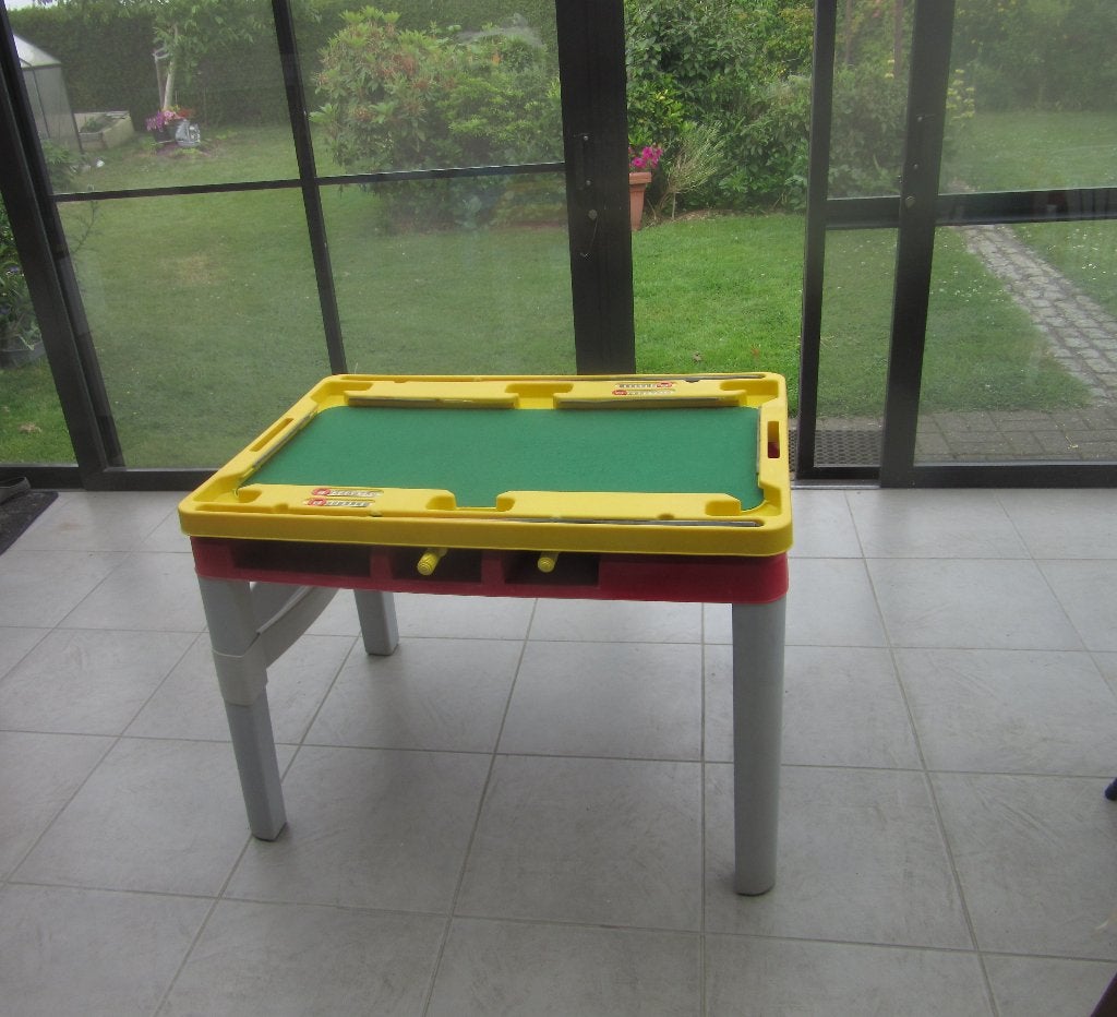 Speeltafel voetbaltafel kickertafel pooltafe, Ophalen