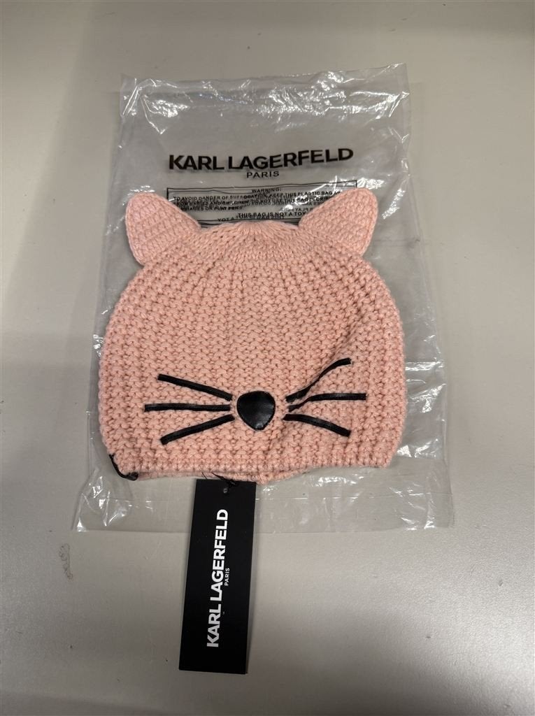 Karl Lagerfeld Muts - Choupette col Apricot Nieuw, Vêtements | Femmes, Bonnets, Écharpes & Gants, Enlèvement ou Envoi, Neuf, Bonnet
