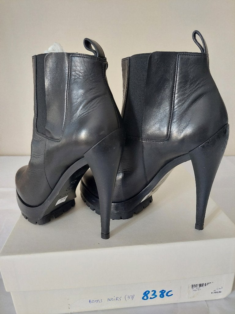 838C* CASADEI sexy boots noirs high heels (36,5), Neuf, Boots et Botinnes, Casadei, Noir