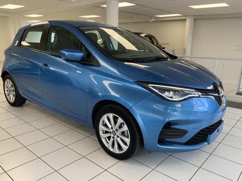 Renault Zoe X, Auto's, Renault, Automaat, Blauw, https://public.car-pass.be/vhr/aad30f5f-63ca-4036-87e1-8fabc4e598fe, Elektrisch
