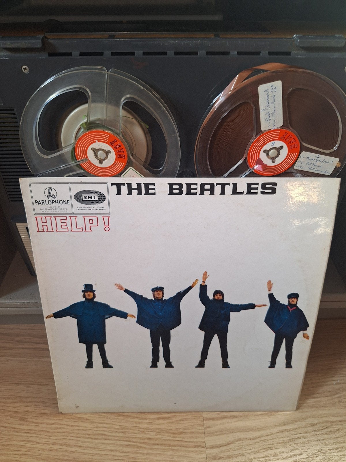 Lp The Beatles - Help !, Cd's en Dvd's, Ophalen, LP, Gebruikt, Hard Rock