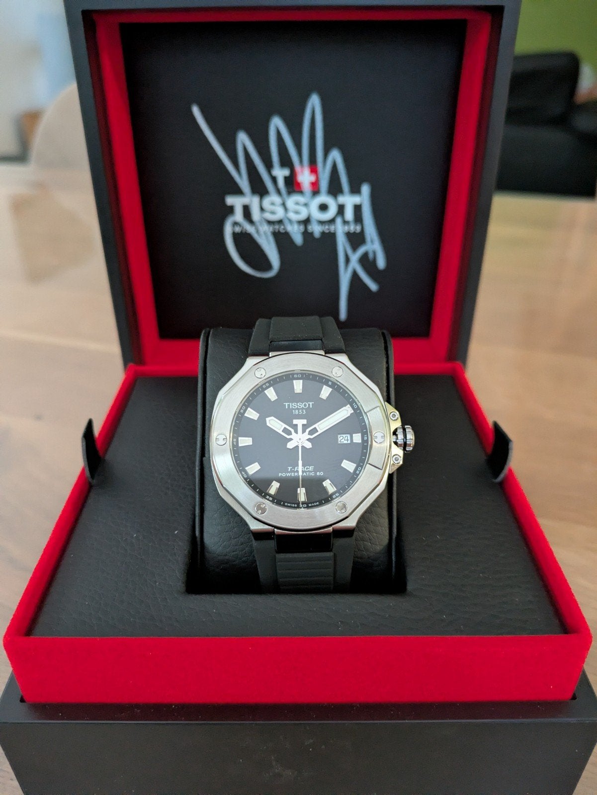 Tissot T-Race Powermatic 80 WSBK Nicolo Bulega Signature, Bijoux, Sacs & Beauté, Montres | Hommes, Autres marques, Enlèvement ou Envoi